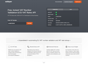 European Vat Number Validation Api